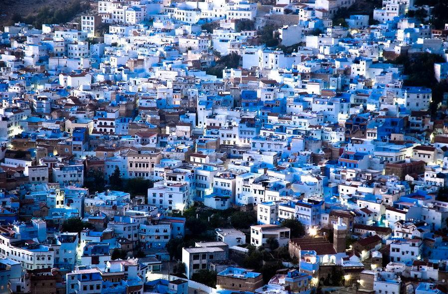 شهر آبی در مراکش