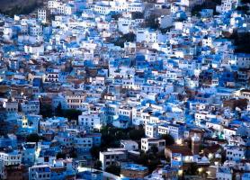 شهر آبی در مراکش