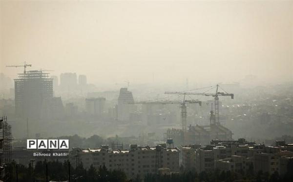 کیفیت هوای تهران ناسالم شد
