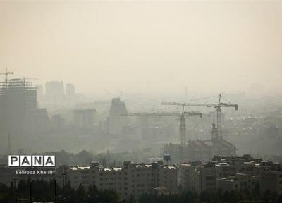 کیفیت هوای تهران ناسالم شد