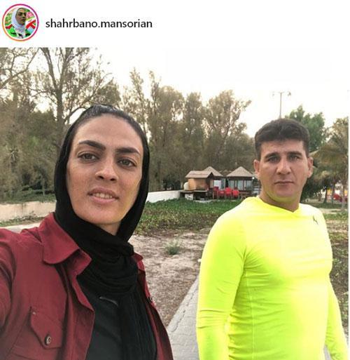 پست عاشقانه شهربانو منصوریان برای همسرش پست عاشقانه شهربانو منصوریان برای همسرش