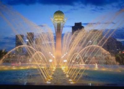 قزاقستان؛ برج بایترک در شهر آستانه، نماد پرنده خوشبختی