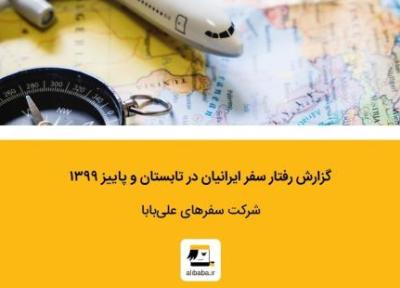 گزارش رفتار سفر ایرانیان در تابستان و پاییز 99
