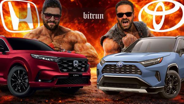 هوندا سی آر، وی یا تویوتا راوفور؟ ، ال کلاسیکو ژاپنی در جاده های ایران!